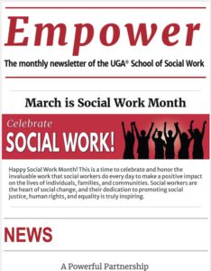 empower newsletter cover 2023 March